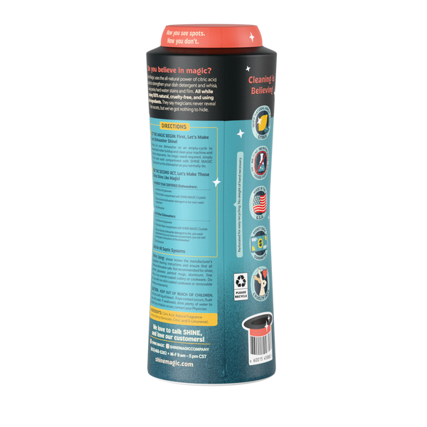 Hard Water Dishwasher Rinse Aid Booster