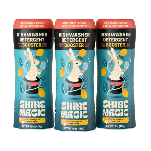 Hard Water Dishwasher Rinse Aid Booster